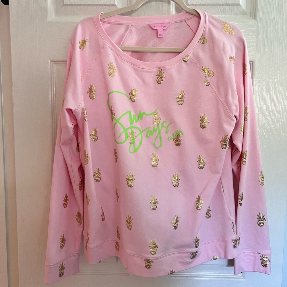 Pink Lily Pulitzer Sweatshirt